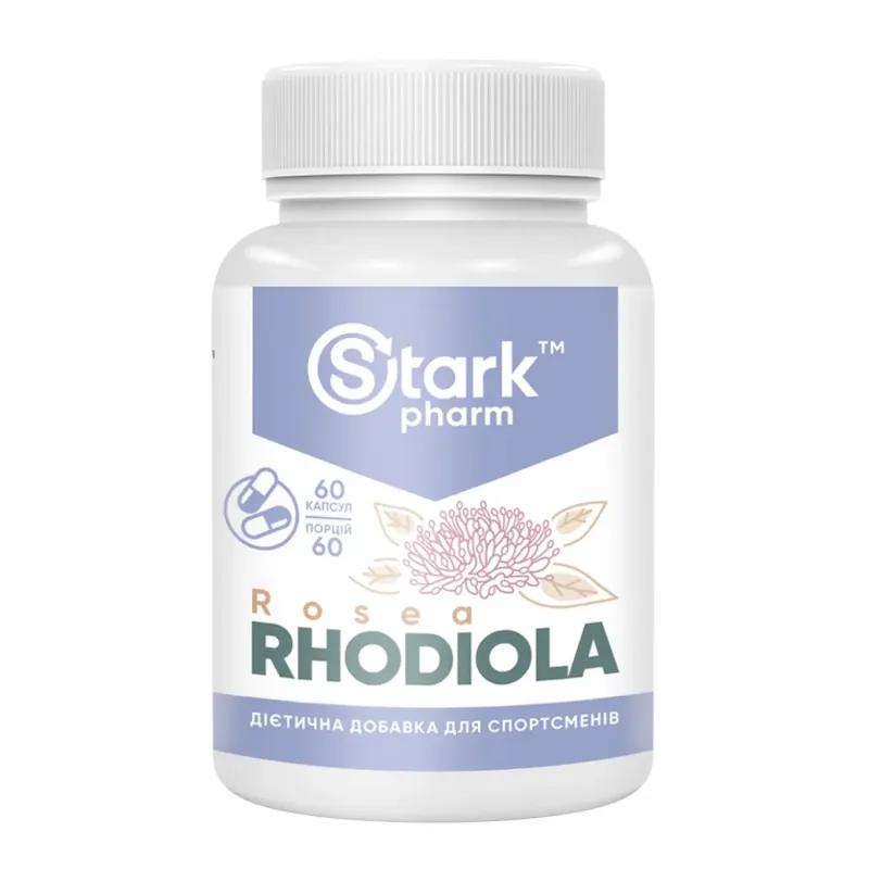 Stark Pharm Rhodiola rose 400 мг, 60 капс.
