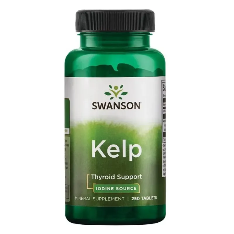 Swanson Kelp Iodine Source 225 мкг, 250 табл.