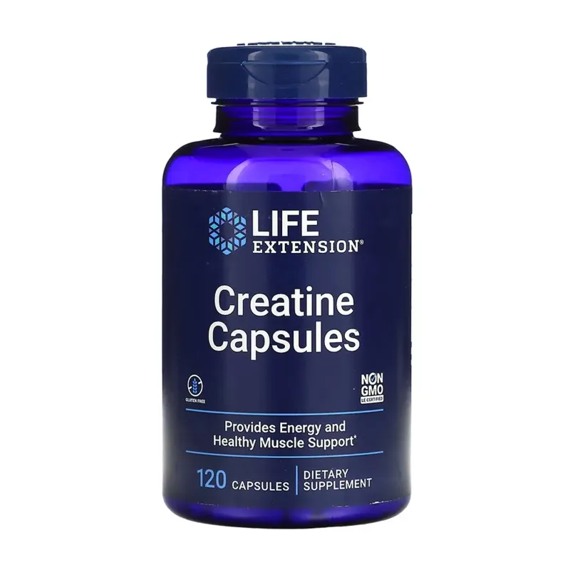 Life Extension Creatine Capsules, 120 капс.