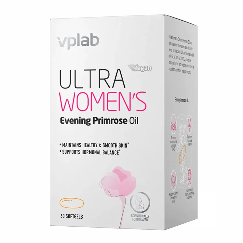 VPLab Ultra Women's Evening Primrose oil, 60 гел. капс.