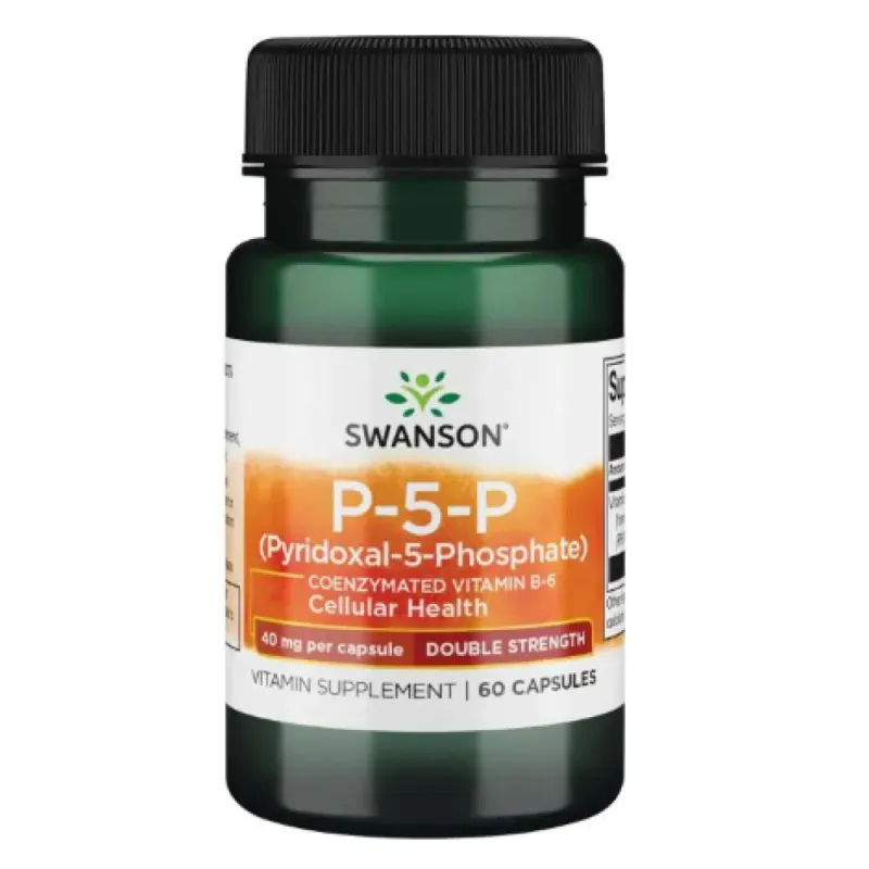 Swanson P-5-P 40 мг, 60 капс.