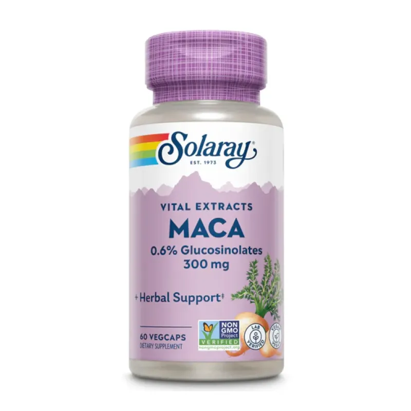 Solaray Maca Root Extract 300 мг, 60 вег. капс.