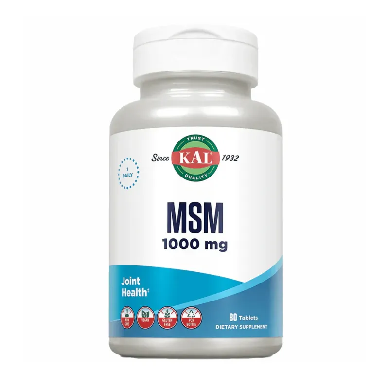 KAL MSM 1000 мг, 80 табл.