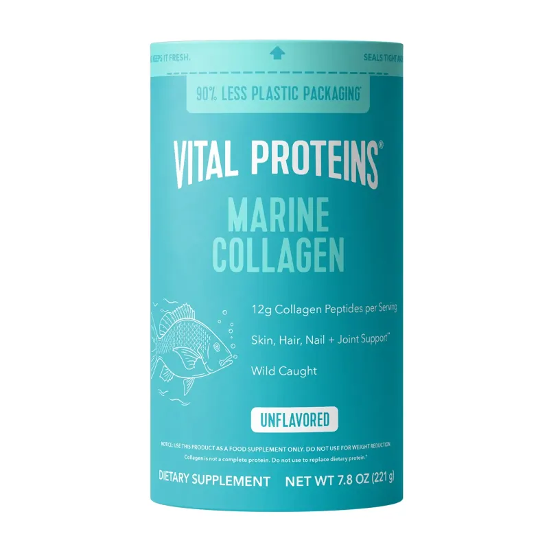 Vital Proteins Marine Collagen, 221 г, Без смаку