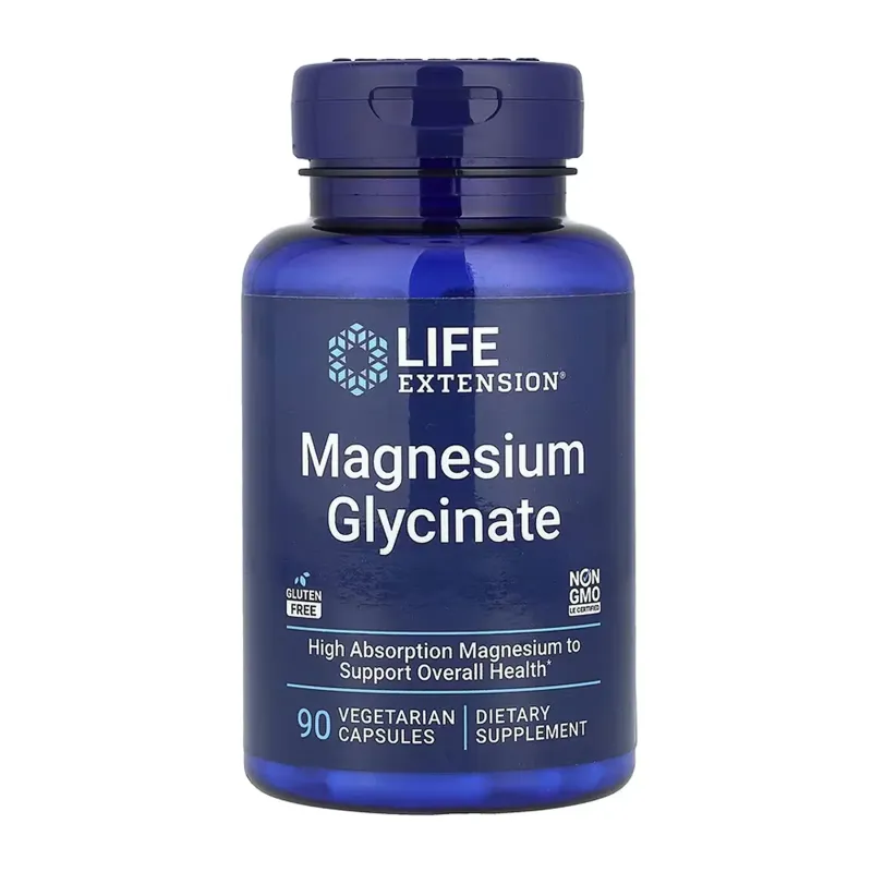 Life Extension Magnesium Glycinate, 90 вег. капс.