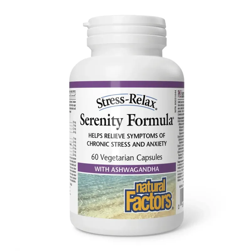 Natural Factors Serenity Formula Stress-Relax, 60 вег. капс.