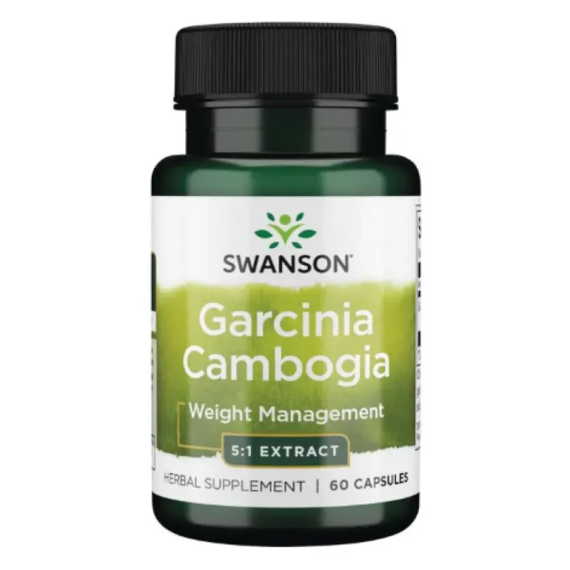 Swanson Garcinia Cambogia 5:1 Extract 80 мг, 60 капс.