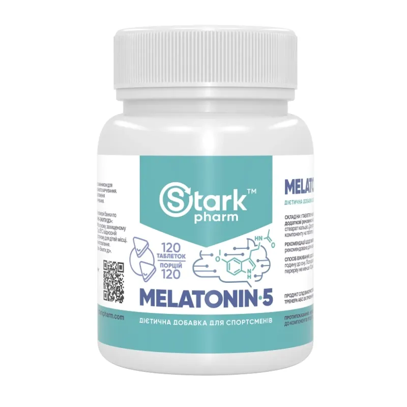 Stark Pharm Melatonin 5 мг, 120 табл.