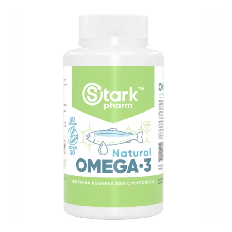 Stark Pharm Natural Omega 3, 60 капс.