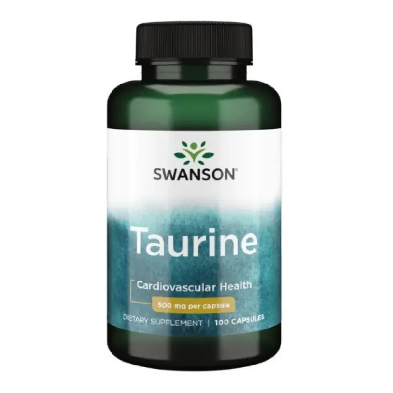 Swanson Taurine 500 мг, 100 капс.