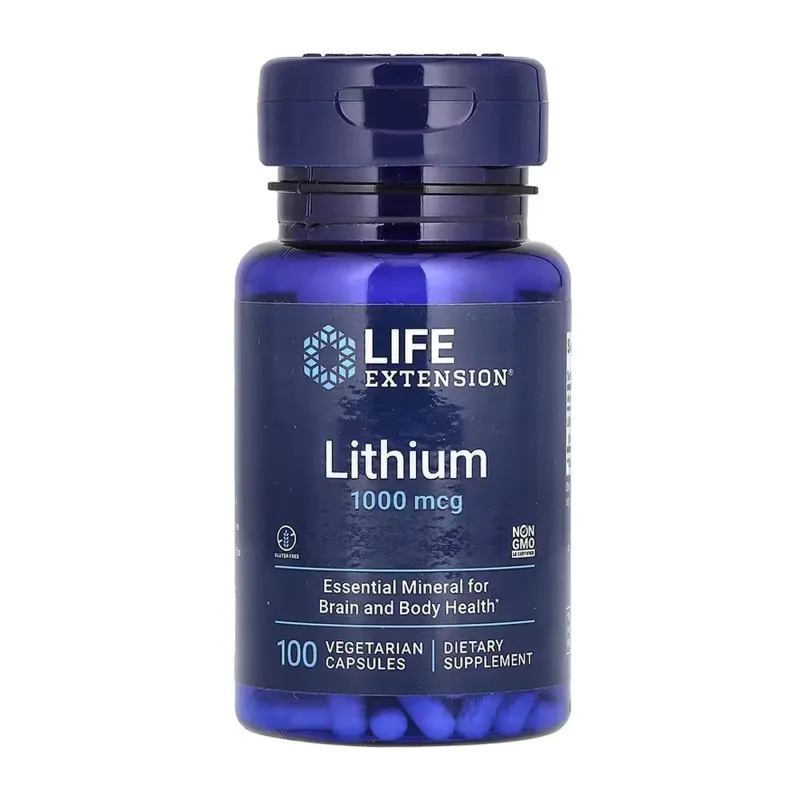 Life Extension Lithium 1000 мкг, 100 капс.