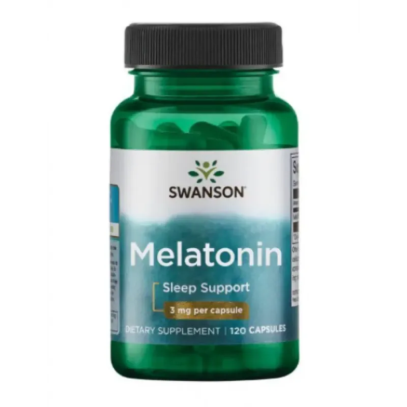 Swanson Melatonin 3 мг, 120 капс.