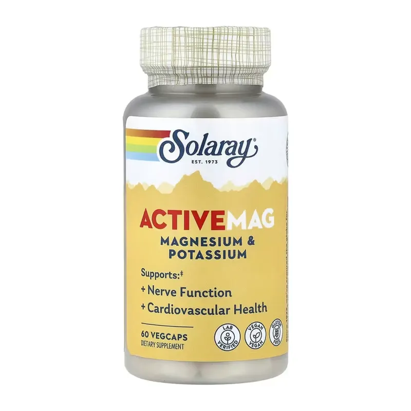 Solaray ActiveMag, 60 вег. капс.
