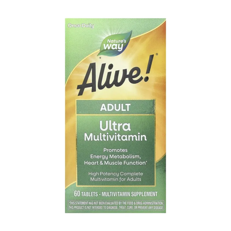 Nature's Way Adult Ultra Potency Multi, 60 табл.