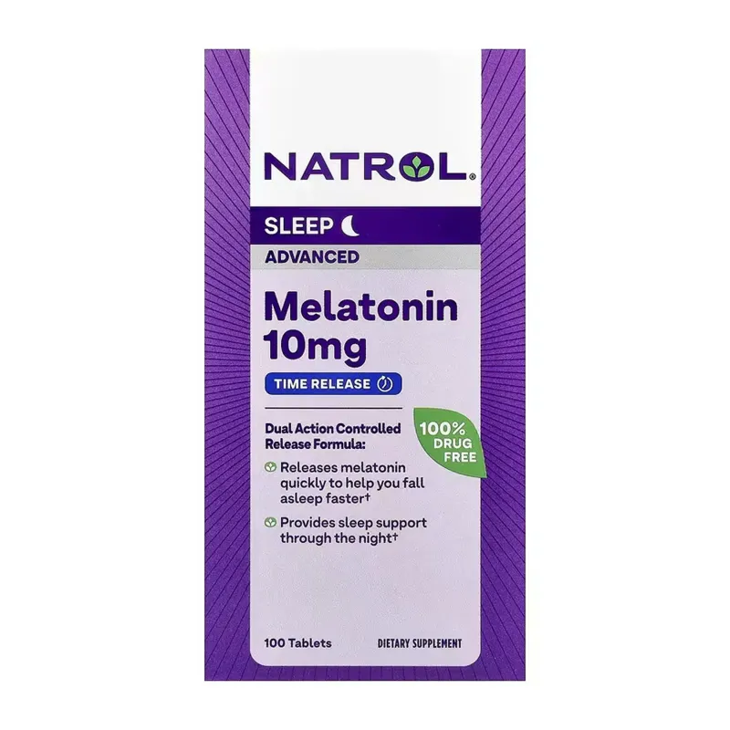 Natrol Advanced Sleep Melatonin 10 мг, 100 табл.