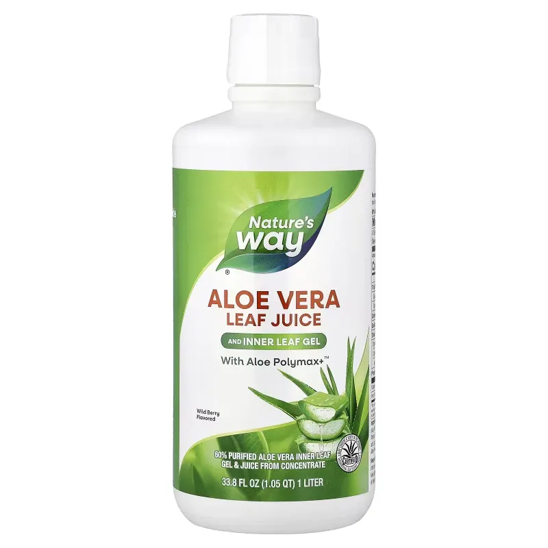 Nature's Way Aloe Vera Gel & Juice (Berry), 1 л