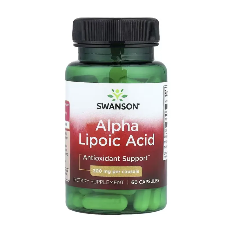 Swanson Alpha Lipoic Acid 300 мг, 60 капс.