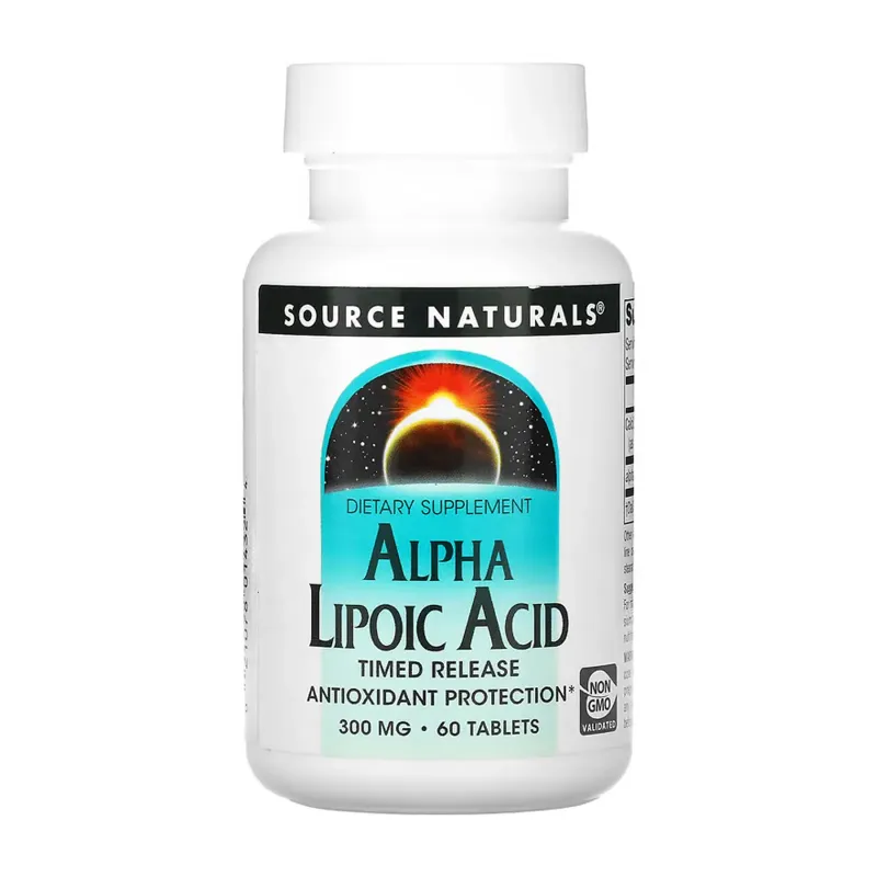 Source Naturals Alpha Lipoic Acid 300 мг, 60 табл.