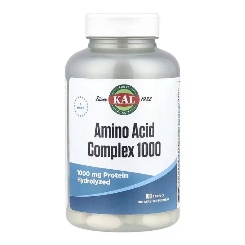 KAL Amino Acid Complex 1000 мг, 100 табл.