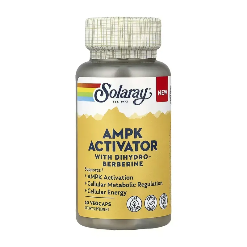 Solaray AMPK Activator With Dihydroberberine, 60 вег. капс.