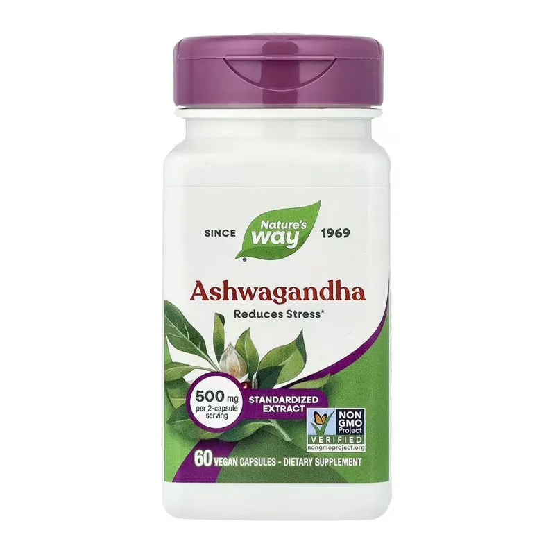 Nature's Way Ashwagandha, 60 вег. капс.