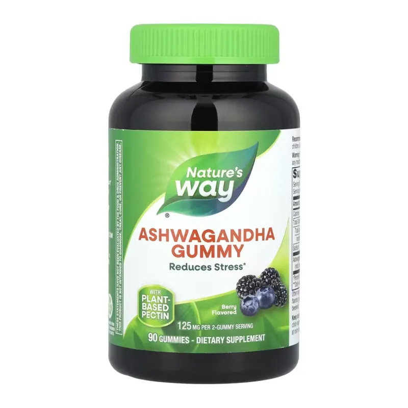 Nature's Way Ashwagandha Gummy, 90 жув. цукерок