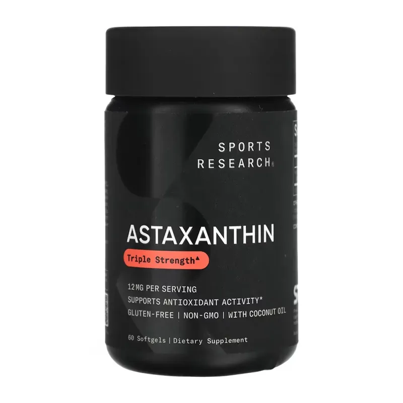 Sports Research Astaxanthin 12 мг, 60 гел. капс.