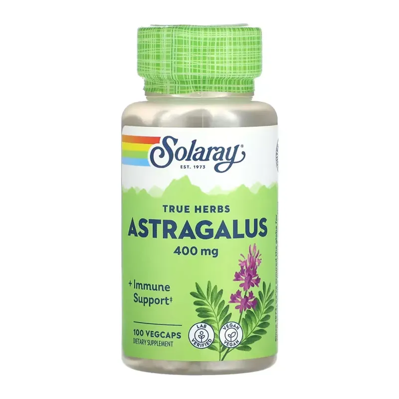 Solaray Astragalus Root 400 мг, 100 вег. капс.