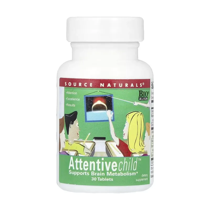 Source Naturals Attentive Child™, 30 табл.
