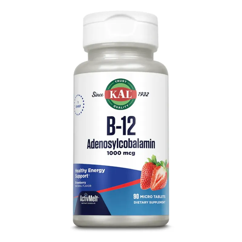 KAL B12 Adenosylcobalamin 1000 мкг, 90 табл.