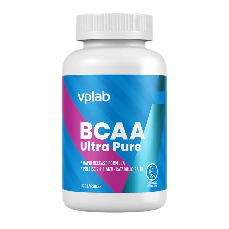 VPLab BCAA Ultra Pure, 120 капс.