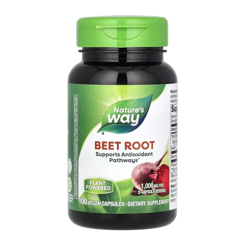 Nature's Way Beet Root Powder, 100 вег. капс.