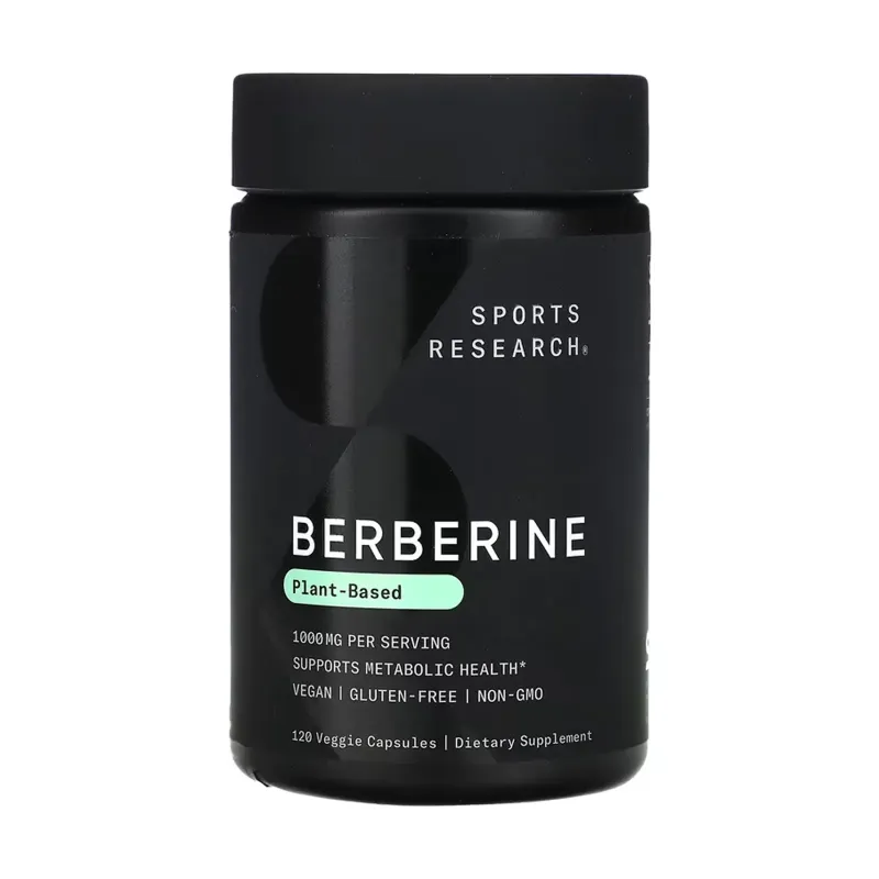 Sports Research Berberine 1000 мг, 120 вег. капс.