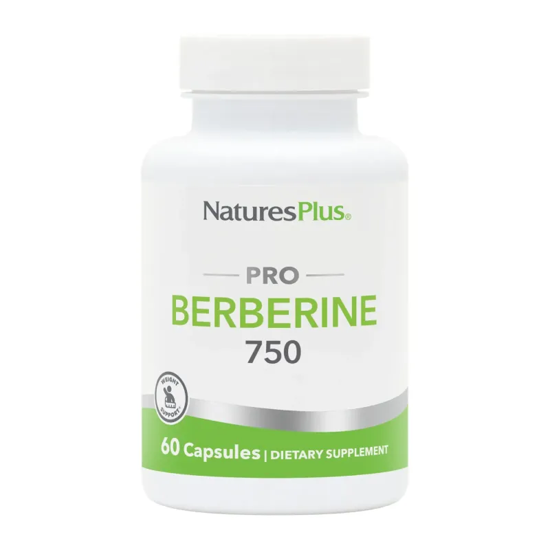 Nature's Plus Berberine 750 мг, 60 капс.