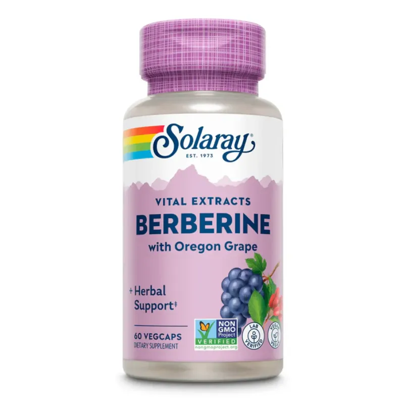 Solaray Berberine with Oregon Grape, 60 вег. капс.
