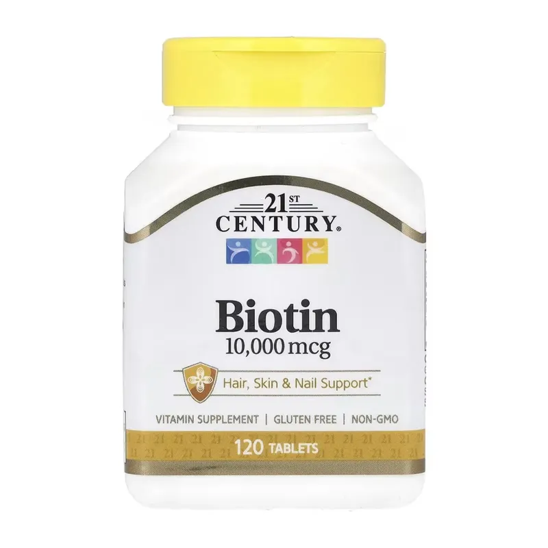 21st Century Biotin 10000 мкг, 120 табл.