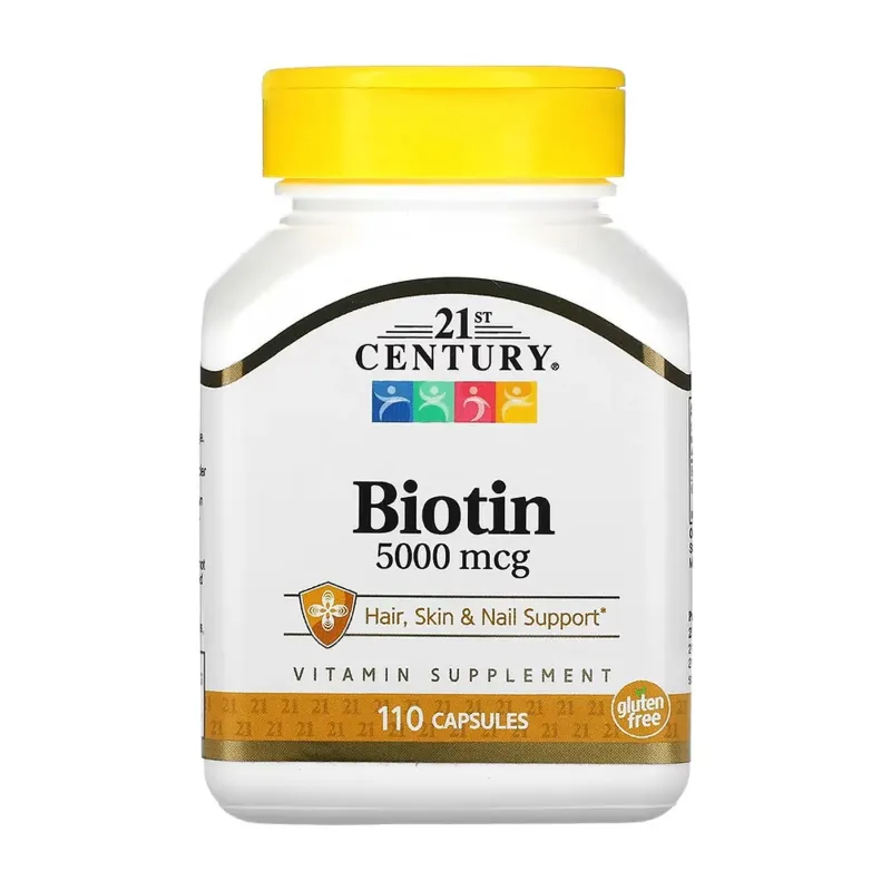 21st Century Biotin 5000 мкг, 110 капс.