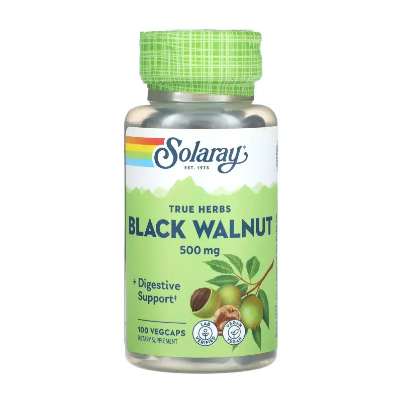 Solaray Black Walnut 500 мг, 100 капс.
