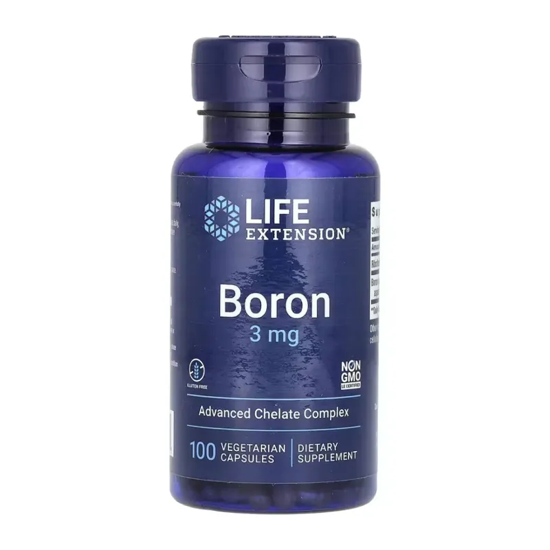 Life Extension Boron 3 мг, 100 вег. капс.