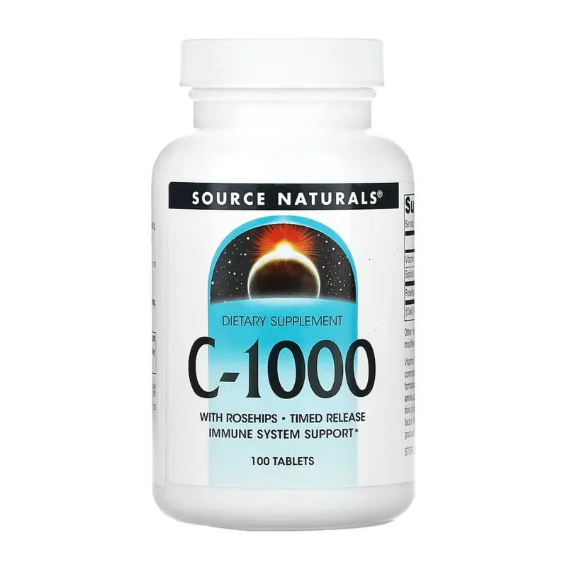 Source Naturals C-1000 1000 мг, 100 табл.