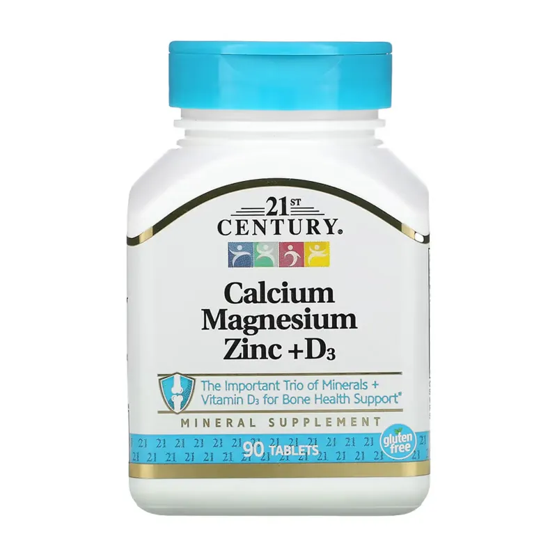 21st Century Cal Mag Zinc + D, 90 табл.