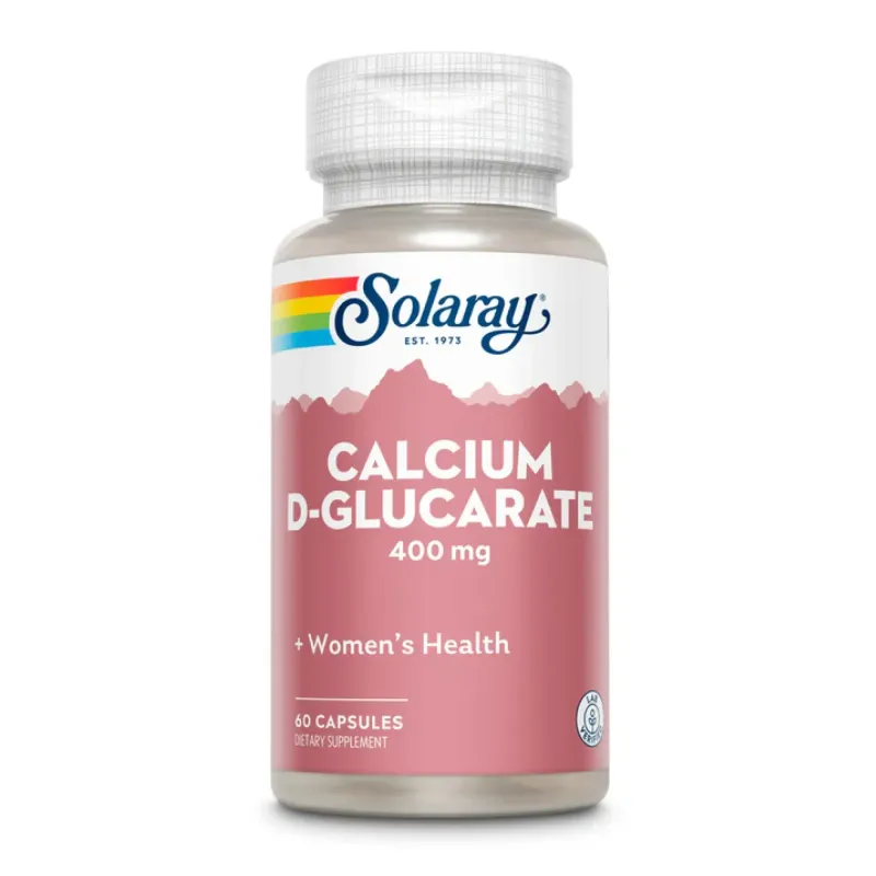 Solaray Calcium D-Glucarate 400 мг, 60 капс.