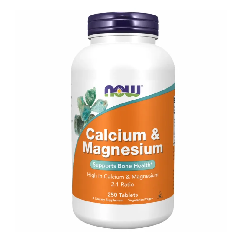 NOW Foods Calcium Magnesium, 250 табл.