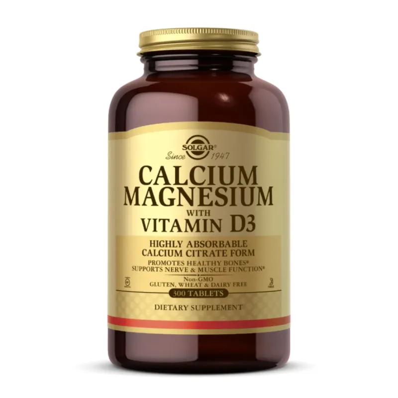 Solgar Calcium Magnesium with Vitamin D3, 300 табл.
