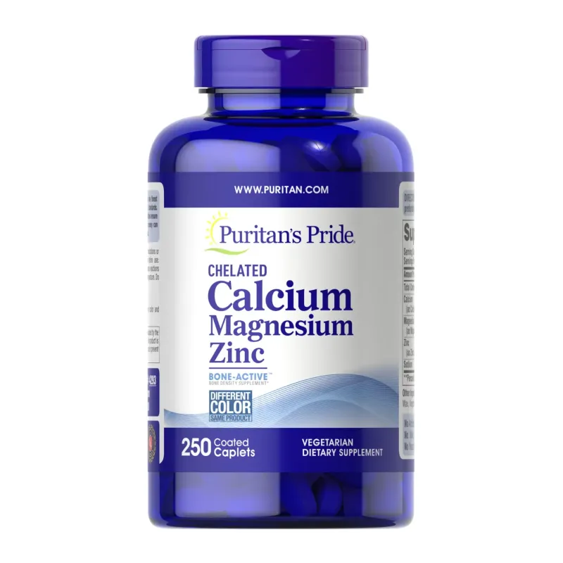 Puritans Pride Calcium Magnesium Zinc, 250 капс.