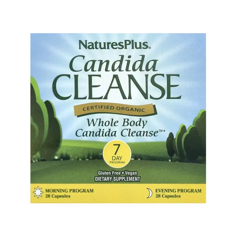 Nature's Plus Candida Cleanse 7 Day Program, 28 капс.