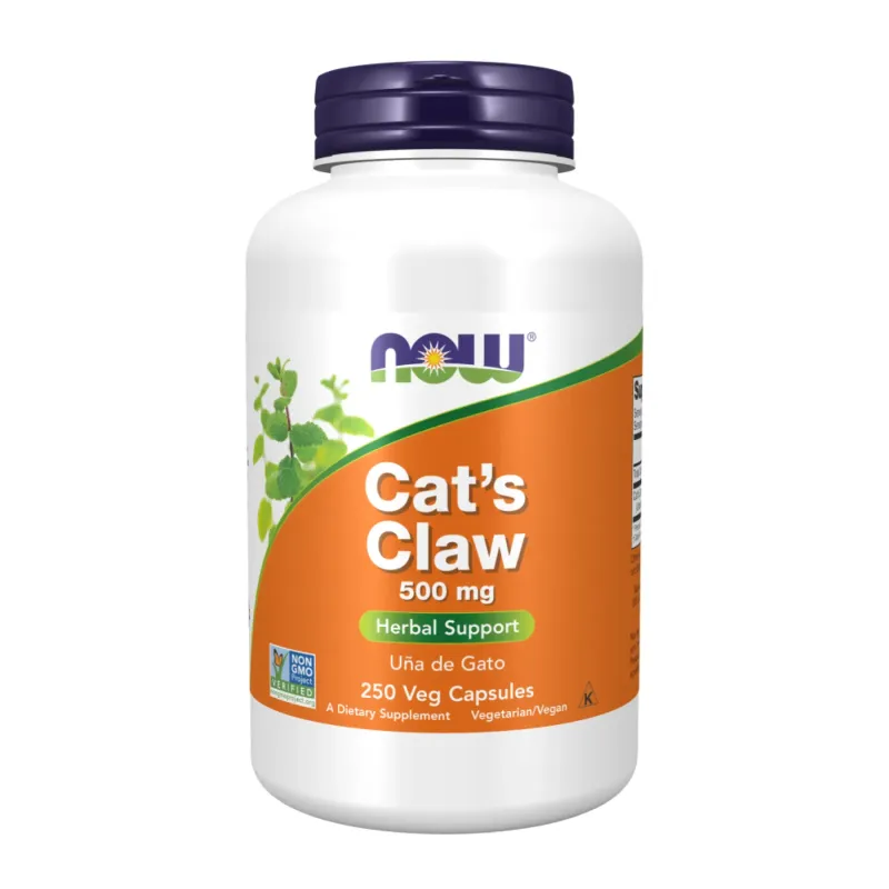 NOW Foods Cat's Claw 500 мг, 250 вег. капс.