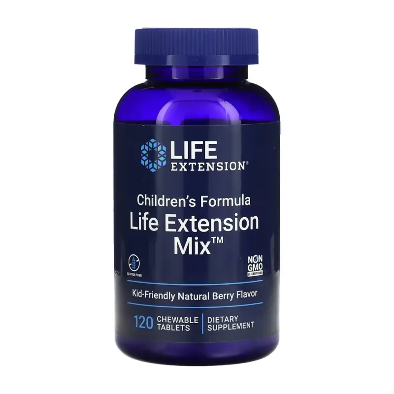 Life Extension Children's Formula Life Extension Mix™, 120 жув. табл.