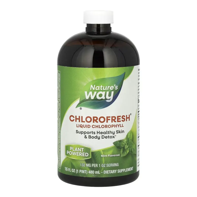 Nature's Way Chlorofresh® Liquid, 473 мл, М’ята
