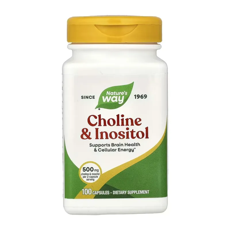 Nature's Way Choline & Inositol, 100 капс.